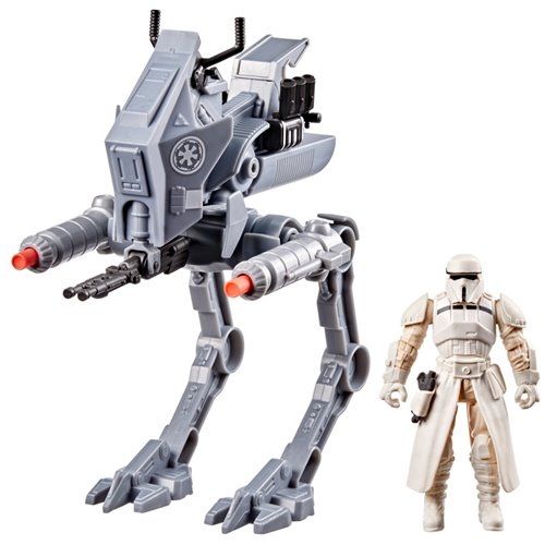 Star Wars ActionVerse AT-RT Vehicle & Imperial Remnant AT-RT Driver