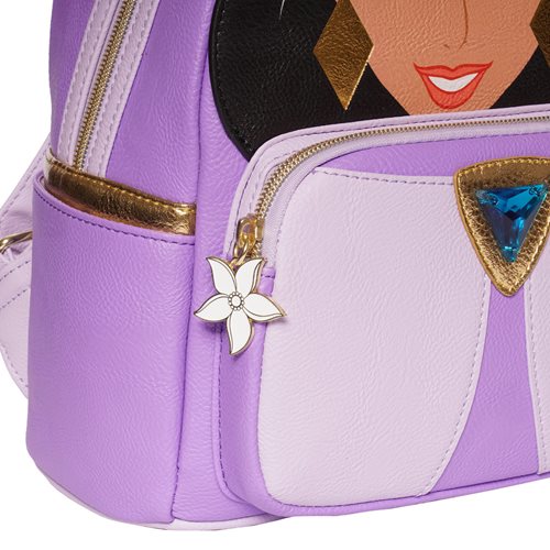 Aladdin Princess Jasmine Purple Outfit Cosplay Mini-Backpack - Entertainment Earth Exclusive