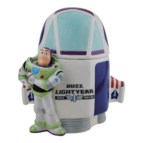 Toy Story Buzz Lightyear Spaceship Cookie Jar