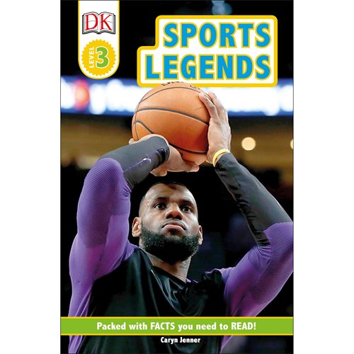 Sports Legends DK Readers Level 3 Hardcover Book