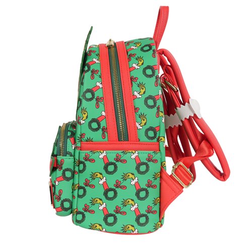 How the Grinch Stole Christmas Grinch Christmas Present Mini-Backpack - Entertainment Earth Exclusiv