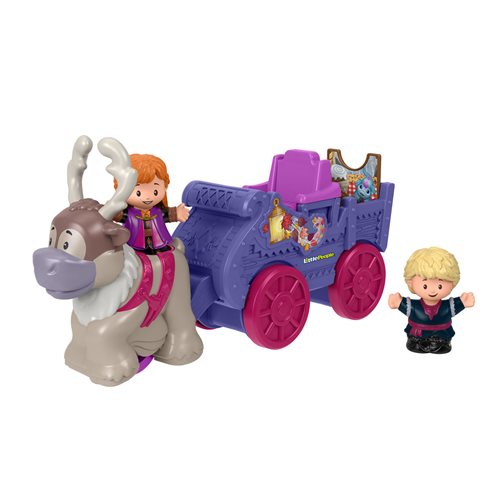 Disney Frozen Anna and Kristoff's Wagon by Fisher-Price Little People