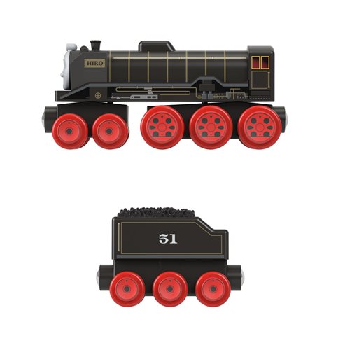 Thomas & Friends Wooden Railway Hiro Engine and Coal-Car