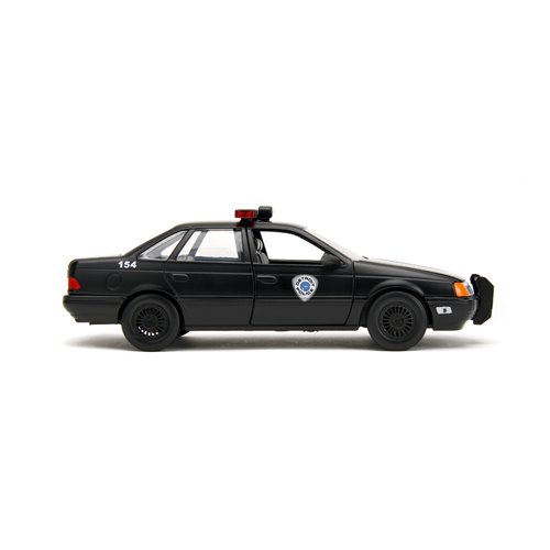 Hollywood Rides RoboCop OCP Ford Taurus 1:24 Scale Die-Cast Metal Vehicle with RoboCop Figure