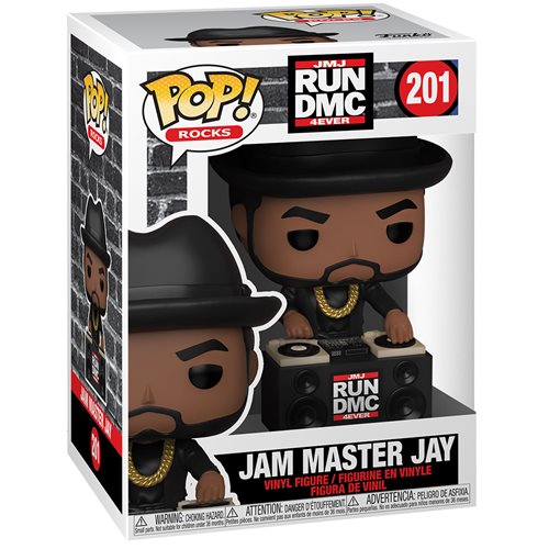 Run DMC Jam Master Jay Pop! Vinyl Figure