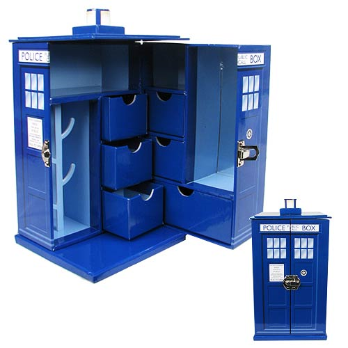 RARE DOCTOR WHO TARDIS JEWELRY BOX BRAND NEW STOCK UNDERGROUND TOYS 