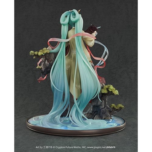 Vocaloid Hatsune Miku Gao Shan Liu Shui Version 1:7 Scale Statue
