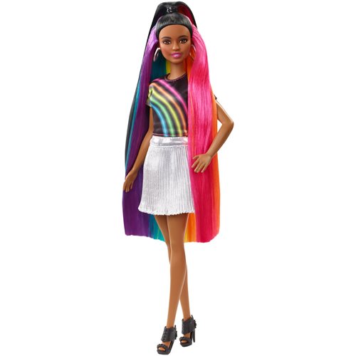 Barbie Rainbow Sparkle Hair Doll