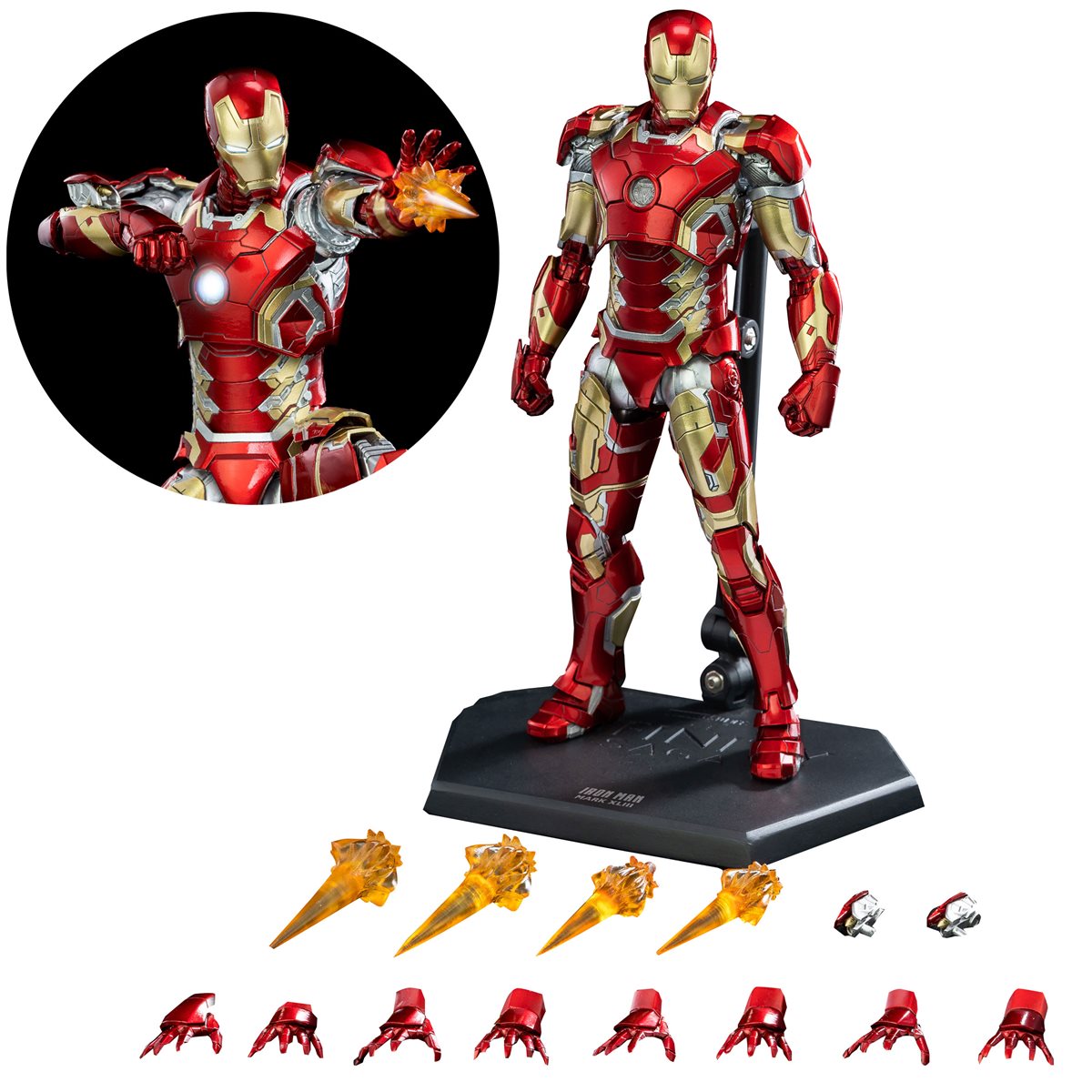 Avengers Infinity Saga Iron Man Mark 20 DLX 20202 Scale Action Figure