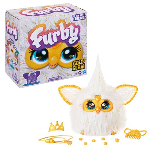 Furby Gold Glam Interactive Plush Toys