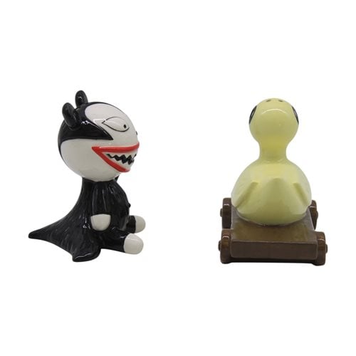 Disney Nightmare Before Christmas Scary Teddy and Killer Duck Salt and Pepper Shaker Set