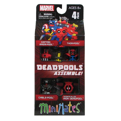 Marvel Deadpool Assemble Minimates Box Set