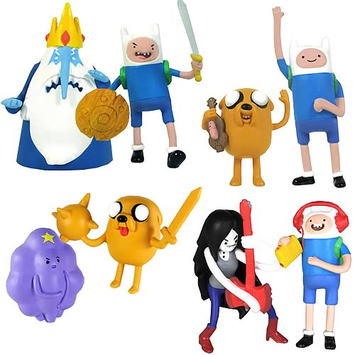 Adventure Time 2 Tall ICE KING Figure Set Toy 