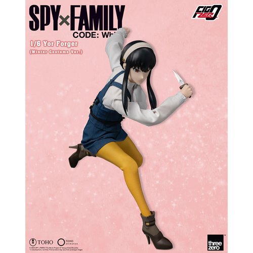 Spy x Family Code: White Yor Forger Winter Costume Version 1:6 Scale FigZero Action Figure