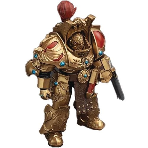 Joy Toy Warhammer The Horus Heresy Custodes Aquilon Infernus Firepike 1:18 Scale Action Figure
