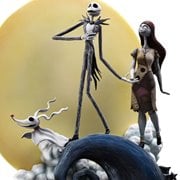 The Nightmare Before Christmas Jack and Sally Deluxe 1:10 Art Scale Limited Edition Statue
