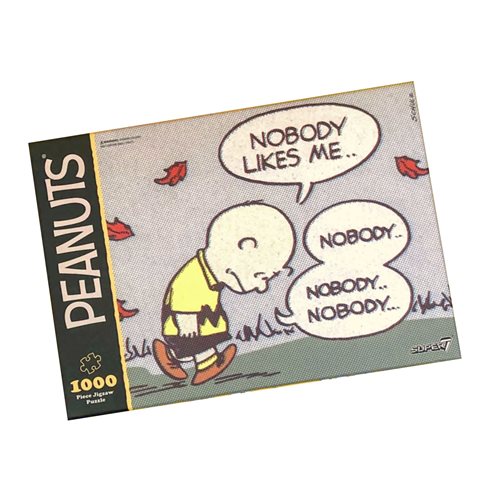 Peanuts Sad Charlie Brown 1000-Piece Puzzle