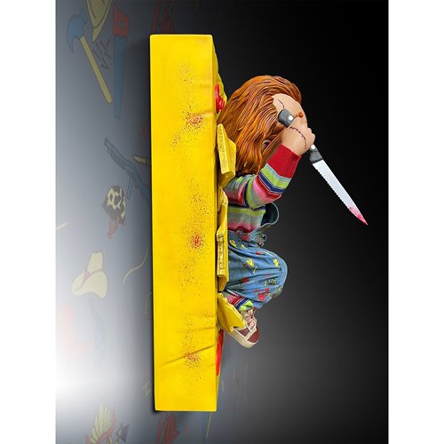 Bride of Chucky Chucky 1:1 Scale Life-Size Wall Sculpture Mount