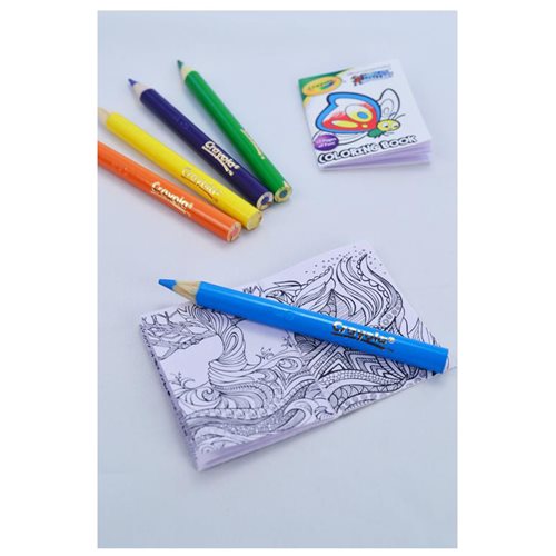 World's Smallest Crayola Color Pencil and Coloring Book Set