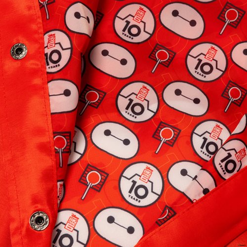 Big Hero 6 10th Anniversary Satin Bomber Jacket