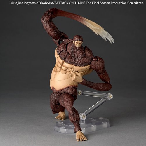 Attack on Titan Beast Titan Revoltech Amazing Yamaguchi Action Figure