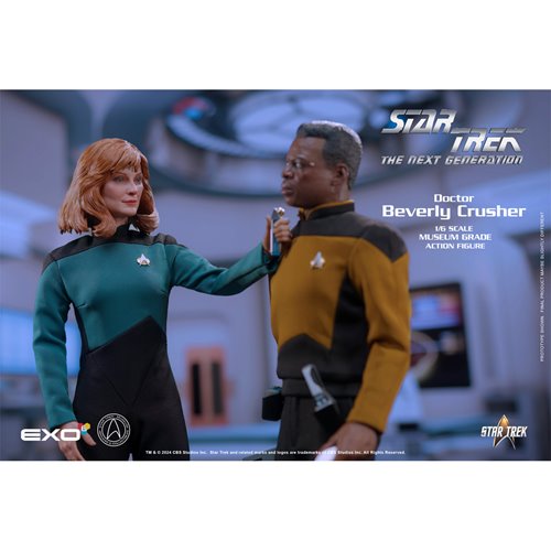 Star Trek: The Next Generation Dr. Beverly Crusher Standard Version 1:6 Scale Action Figure