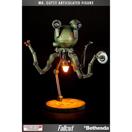 Fallout Mr. Gutsy Deluxe Articulated Action Figure with Sound