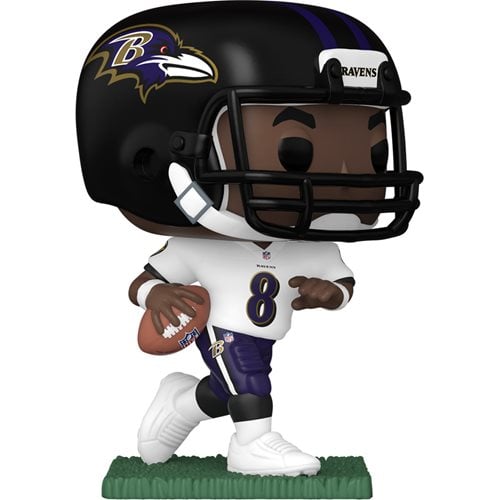 NFL Baltimore Ravens Lamar Jackson (Away) Funko Pop! Vinyl Figure #175