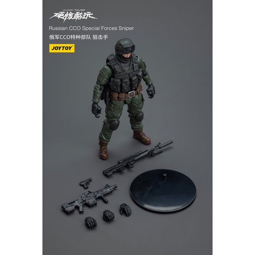Joy Toy Military Russian CCO Special Forces Sniper 1:18 Scale Action Figure
