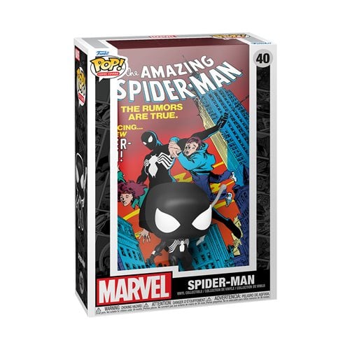 Amazing Spider-Man #252 Funko Pop! Comic Cover Figure #40 with Case