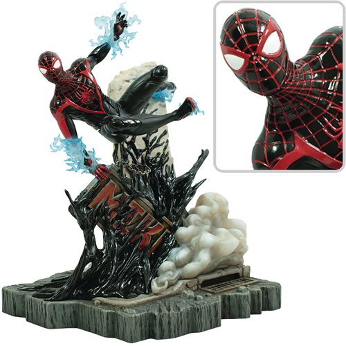 Diamond Select Toys Marvel Gallery Venom Comic 9 Inch PVC Diorama Figure  black
