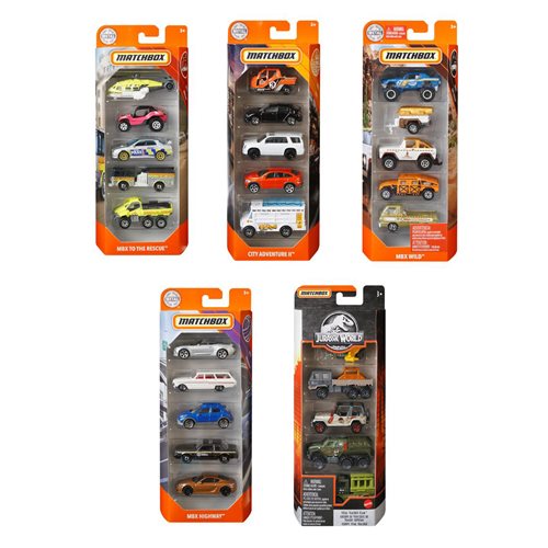 Matchbox Car Collection 5-Pack Mix 3 Case