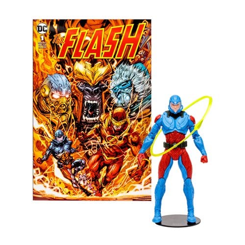 The Flash The Atom Page Punchers 7-Inch Scale Action Figure with The Flash Comic Book