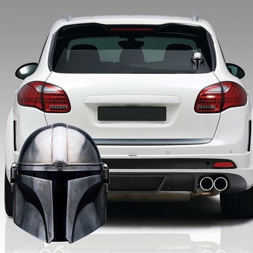 Star Wars: The Mandalorian Helmet Window Decal