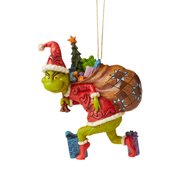 Dr. Seuss The Grinch Tiptoeing Ornament by Jim Shore