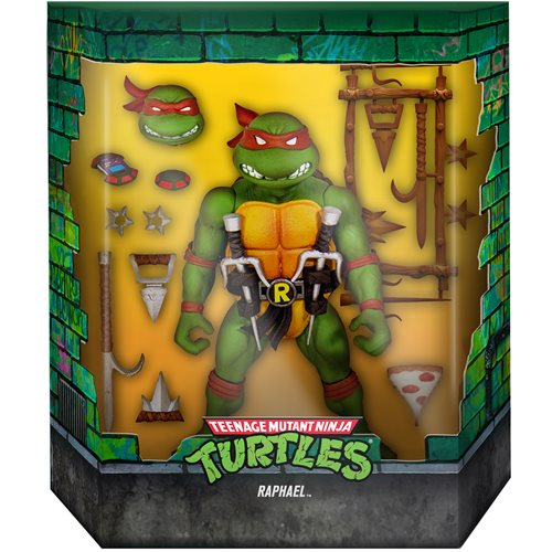 Teenage Mutant Ninja Turtles Ultimates Raphael 7-Inch Action Figure Version 2