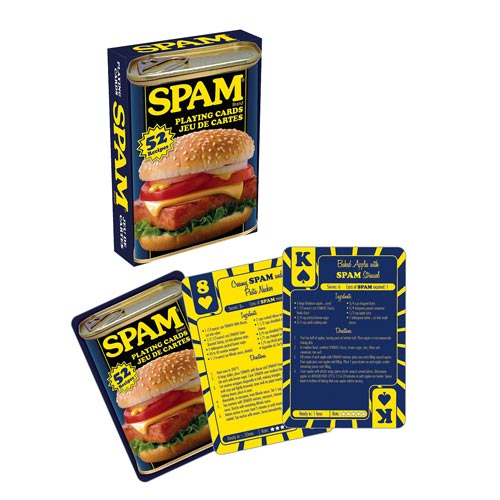 SPAM Recipes Playing Cards