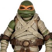 Universal Monster x Teenage Mutant Ninja Turtles Ultimate Michelangelo as The Mummy 7-Inch Scale Action Figure, Not Mint