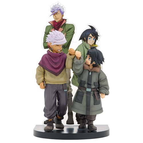 Mobile Suit Gundam: Iron-Blooded Orphans Augus Mikazuki and Itsuka Orga Ichibansho Statue