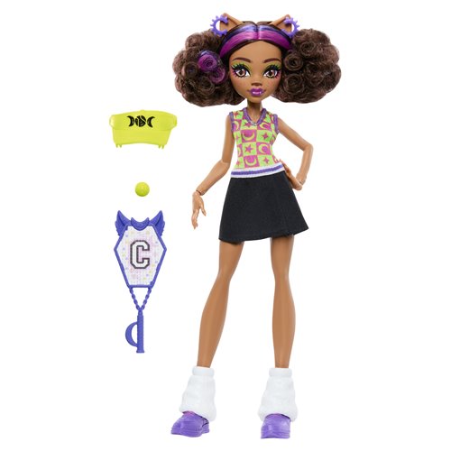 Monster High Buried Secrets Wave 4 Courtside Fang-Out Doll Case of 6