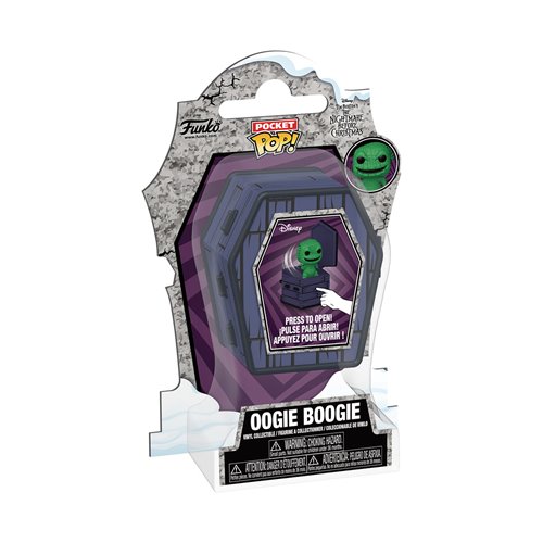 The Nightmare Before Christmas Oogie Boogie Coffin Pocket POPper Mini-Figure
