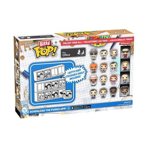 The Office Florida Stanley Funko Bitty Pop! Mini-Figure 4-Pack