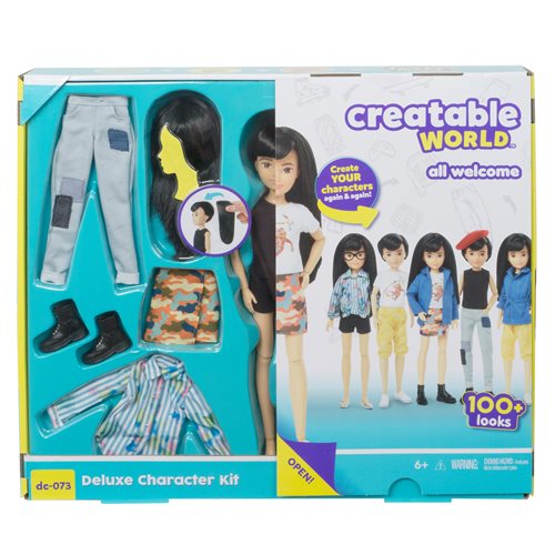Creatable World Deluxe Character Kit DC-073 Doll