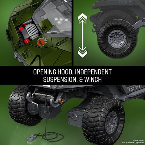 Brick Shop Halo UNSC M12 Warthog Vehicle