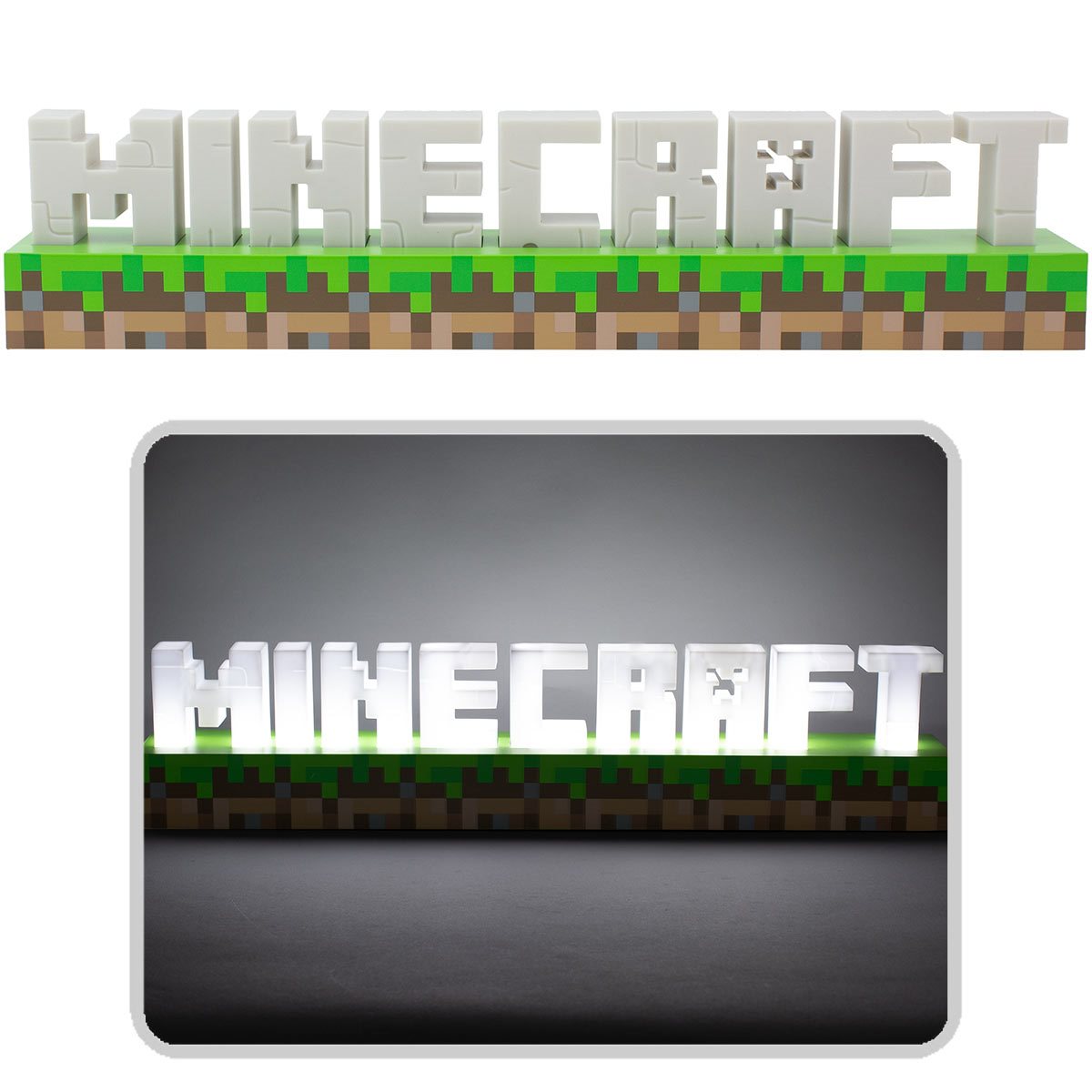Minecraft Logo Light Entertainment Earth