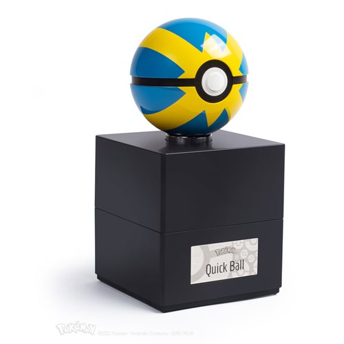 Pokemon Quick Ball Die-Cast Metal Electronic Prop Replica