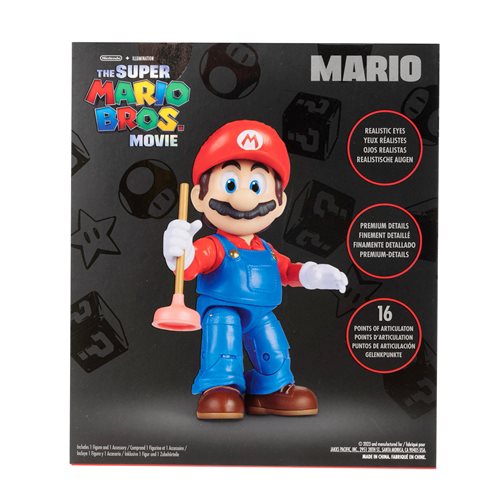 Super Mario Movie Mario 5-Inch Figure