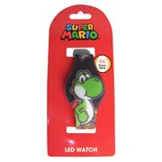 Nintendo Super Mario Yoshi Black Band LED Watch