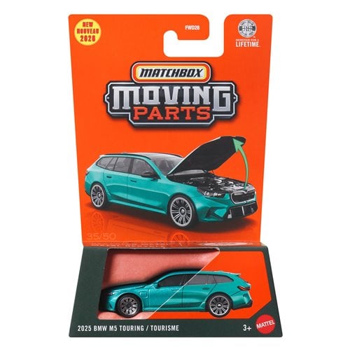 Matchbox Moving Parts 2026 Mix 6 Vehicles Case of 8