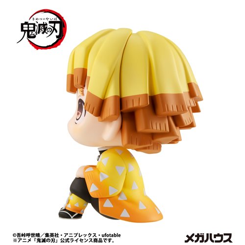 Demon Slayer: Kimetsu no Yaiba Zenitsu Agatsuma Smile Version Look Up Series Statue